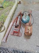 An old grass burner, jack etc., COLLECT ONLY.