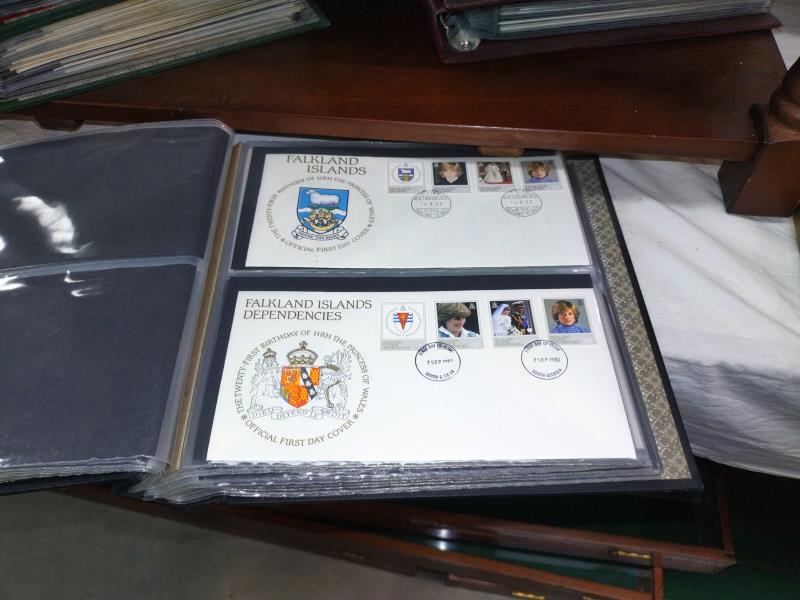 Six albums of First Day Covers. Mainly UK, some coin covers, some stamp booklets etc. - Image 5 of 7