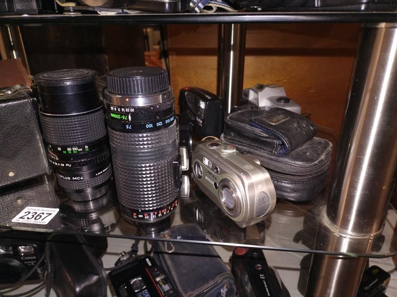 A selection of camera lens, etc. - Image 3 of 6