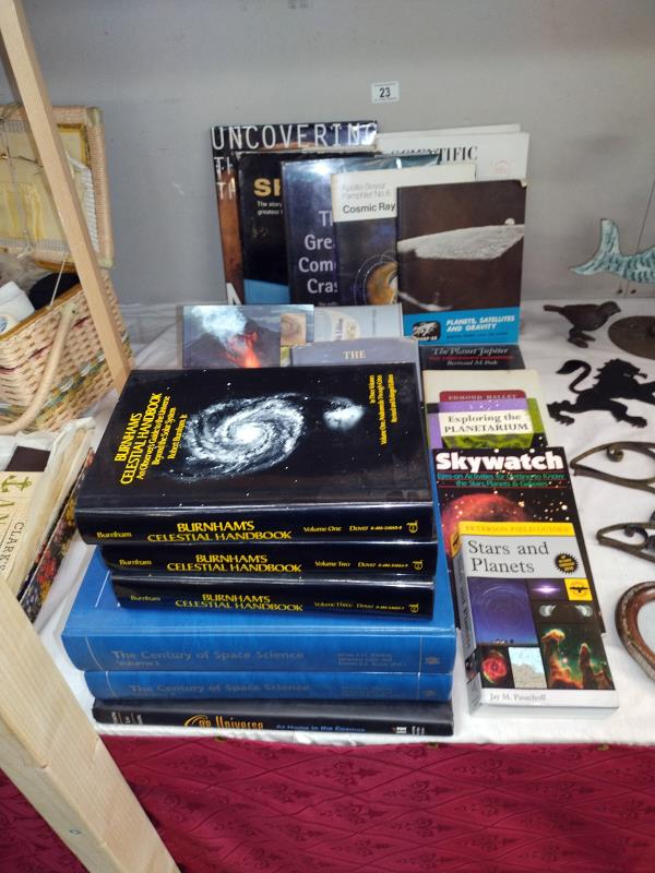 A good selection of reference books on Astronomy