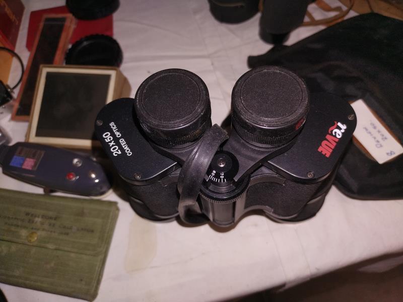 Five pairs on binoculars including, Revue 20X50, Maginhox 6X3 Plus 3 others. - Image 5 of 6