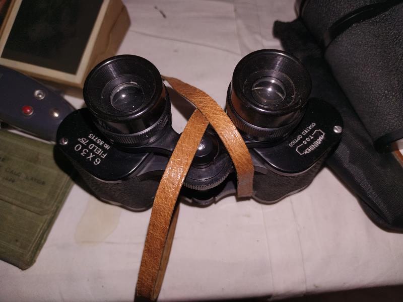 Five pairs on binoculars including, Revue 20X50, Maginhox 6X3 Plus 3 others. - Image 4 of 6