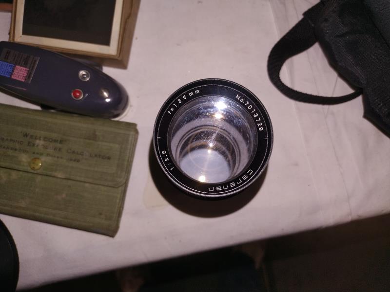 A boxed vintage camera equipment including lenses Canon Sure Shot 35mm etc. - Image 2 of 4