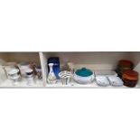 English pottery including Denby, Greenwheat, Hornsea etc plus French and European pottery