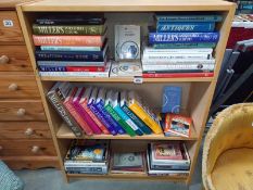 A good selection of antique reference books. Three shelves. COLLECT ONLY.