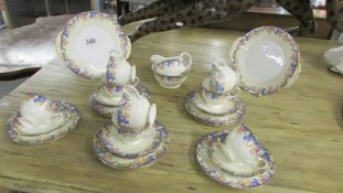 Approximately 28 pieces of Aynsley tea ware, COLLECT ONLY.