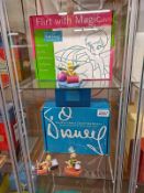 Two WDCC collectors society boxes 2003 Pinocchio, 2001 Tinkerbell and a Jiminy Cricket A/F