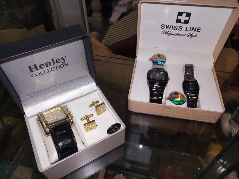 A quantity of boxed watches including Ingersoll digital watches. - Image 2 of 5