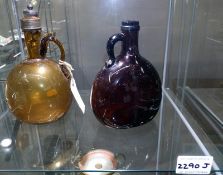 Two 19th Century claret jugs