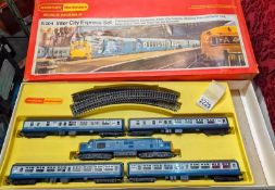 A Vintaged boxed Hornby R504 Intercity express train set