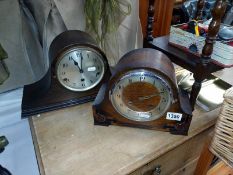 Two 1930/50's mantle clocks.