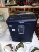 A boxed Fellowes P30c paper shredder, COLLECT ONLY.