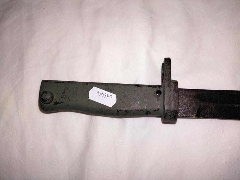 A German Ersatz bayonet with scabbard COLLECT ONLY - Image 3 of 4