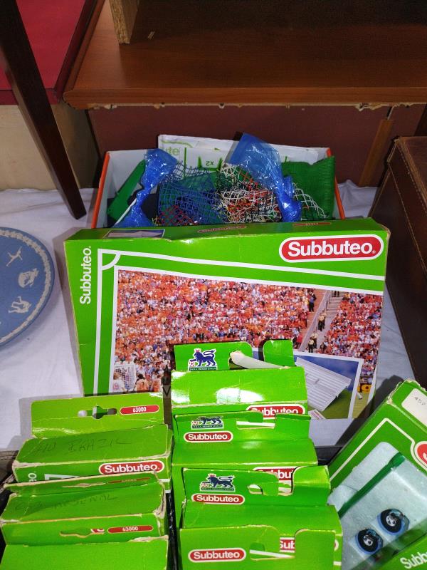 A good selection of vintage Subbuteo teams etc. Completeness unknown. - Image 2 of 2