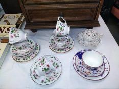 A Queen Anne bone china tea ware etc. COLLECT ONLY.