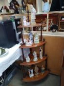 A good selection of 19th/20th Century Bisque and Staffordshire pottery figures, COLLECT ONLY.