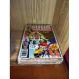 A collection of bronze age/ 1980 marvel comics including The Champions 4,5,6, The Spider Woman 5,