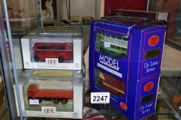 A good selection of exclusive E.F.E. die cast models