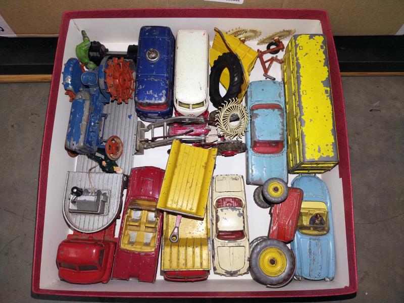 A selection of play worn Dinky and Corgi including Foden, Bedford, Hillman etc. - Image 2 of 3