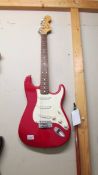 A Squier Strat by Fender, COLLECT ONLY,