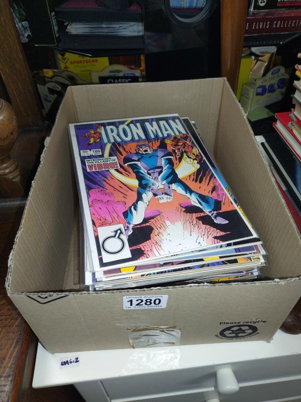35 marvel comics including 23 x Iron Man, Daredevil, Fantastic Four etc