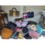A good selection of handbags