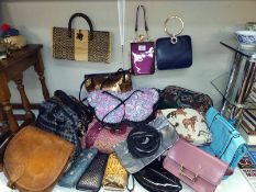 A good selection of handbags