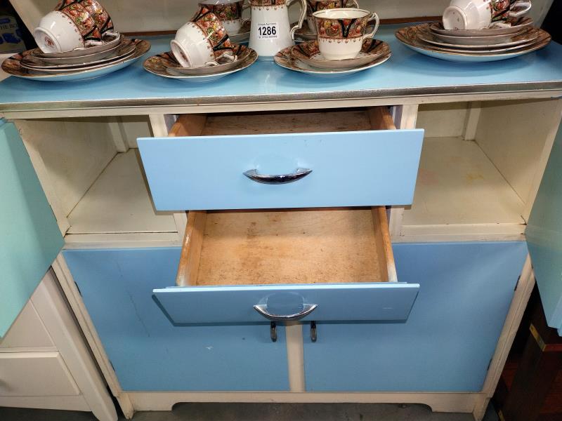 A 1950's kitchen unit. 91cm x 42 x height 155cm COLLECT ONLY. - Image 3 of 3