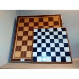 A Jaques chess board & 1 other