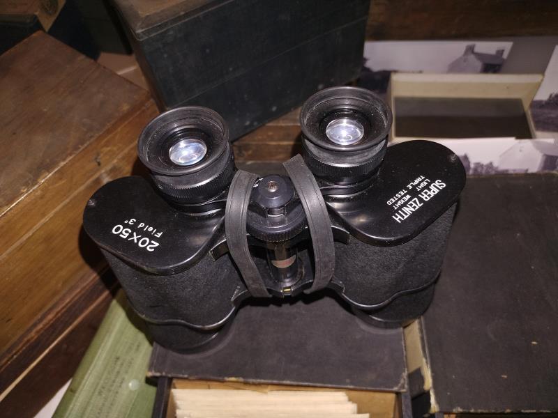Five pairs of Binoculars, three Zenith and two others. - Image 3 of 6