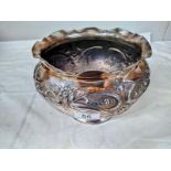 An early 20th century Harrods London silver plated jardiniere/planter