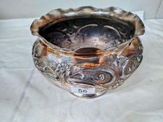 An early 20th century Harrods London silver plated jardiniere/planter