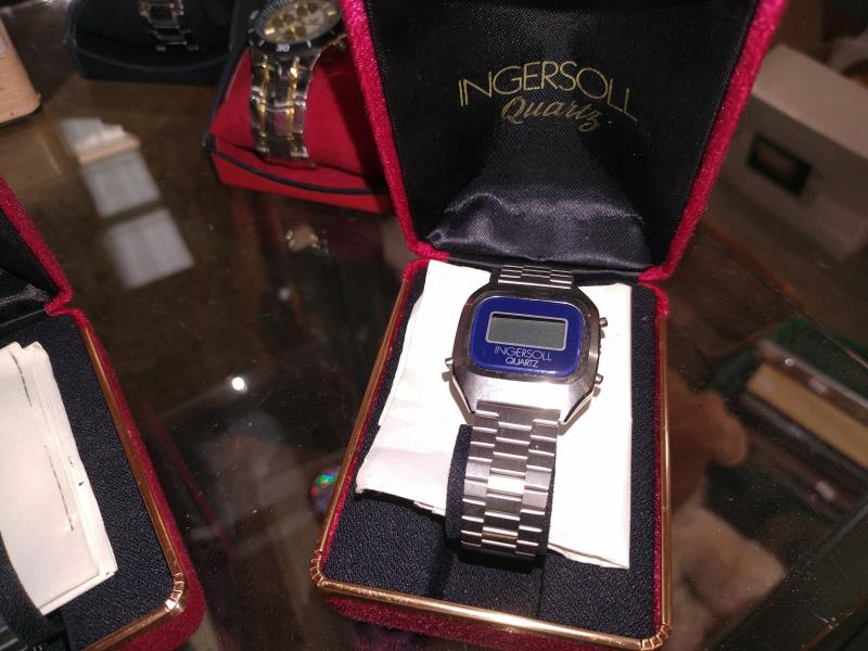 A quantity of boxed watches including Ingersoll digital watches. - Image 5 of 5