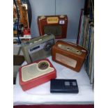 4 vintage radio's including Roberts & 1 Sony