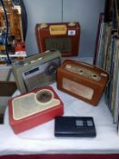 4 vintage radio's including Roberts & 1 Sony