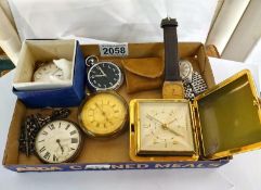 Pocket watches, including Silver, Waltham and Seiko watches etc