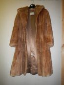 A vintage J Marks & Son, Birmingham fur? coat.