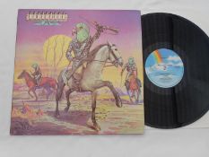 Budgie ? Bandolier UK record LP MCL 1795 A-1 and B-4 EX+ The vinyl is in excellent plus condition