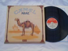 Camel Mirage UK 1st press SML 1107 Deram XZAL 12754 P-2W and XZAL 12755P-2W Ex The vinyl is in