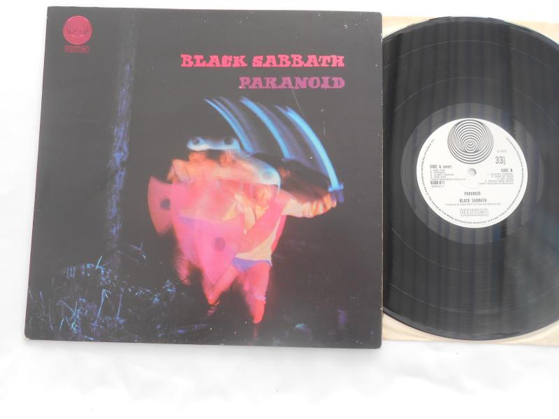 Black Sabbath ? Paranoid 1971 UK 1st press LP Vertigo swirl 6360011 1Y-1 and 2Y- 1 VG+ The vinyl - Image 2 of 11