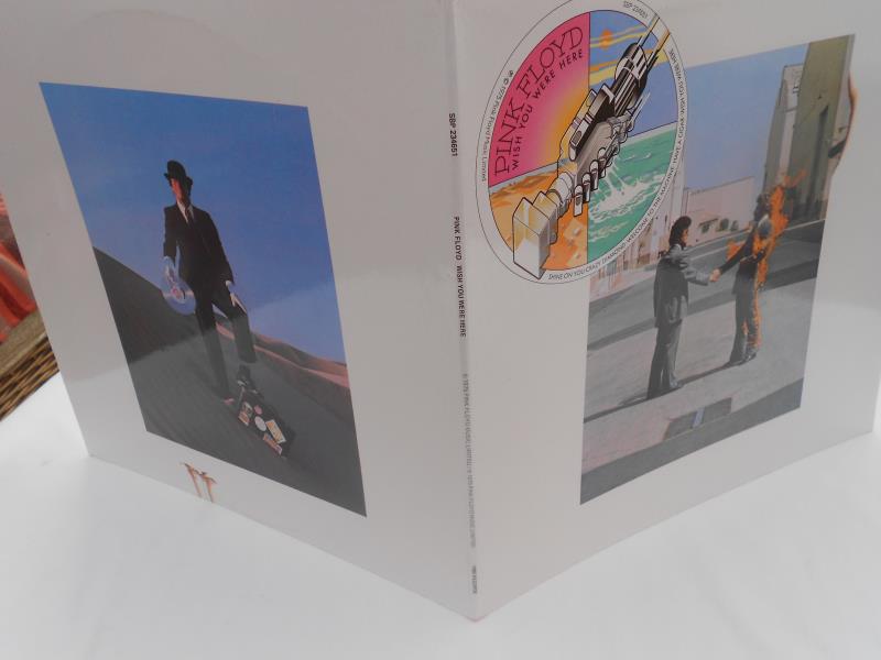 Pink Floyd - Wish you were here Australian 1st press Gatefold LP record SBP 234651 1 and 2 EX The - Image 5 of 14