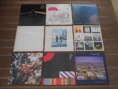 Pink Floyd LP Collection X 9 The vinyl are generally in excellent condition there are a couple