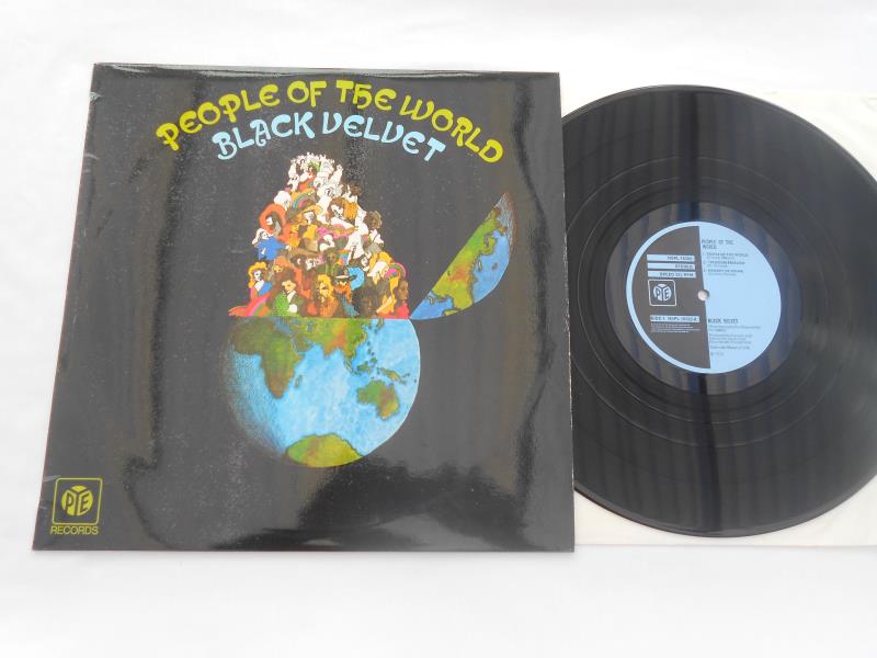 Black Velvet - People of the World. UK 1st press record LP NSPL 18392 A-3-G and B-1-G N/M The
