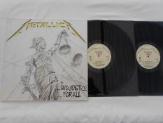 Metallica ? and Justice for all UK double LP 836062 1-1Y 1-2Y 1-Y1 and 1-2Y EX+ The vinyls are in