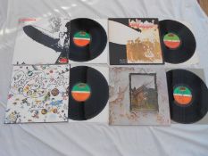 Led Zeppelin Collection x 4 LP?s Wonderful collection of near mint record. Reissues There are no