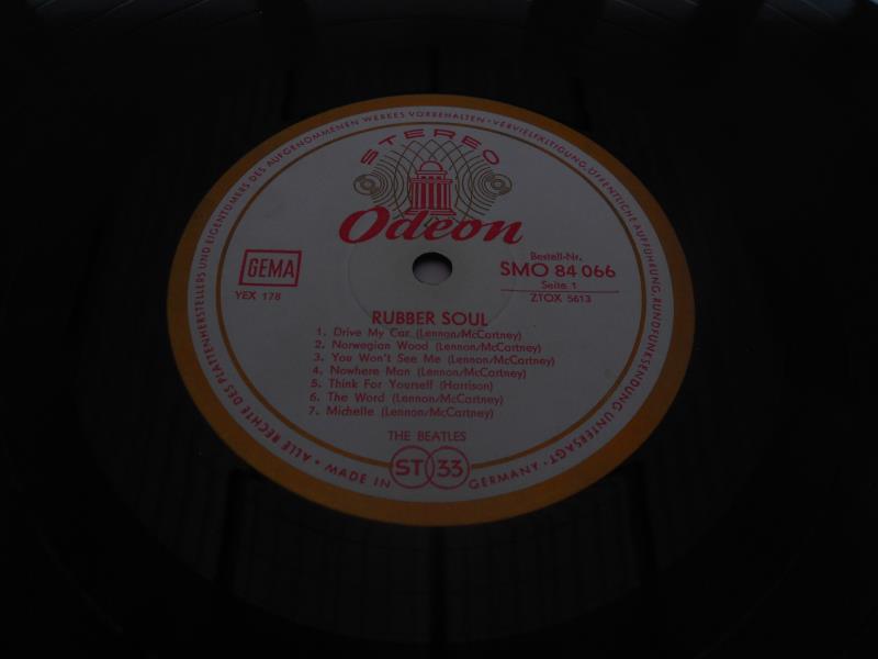 The Beatles - Rubber Soul German 1st press SMO 84 066 YEX 178-1 YEX 179-2 Gold Label The vinyl is in - Image 5 of 8