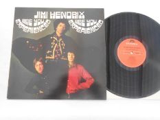 Jim Hendrix Are you experienced UK LP Record SPELP 97 A-1 420 and B-2 420 EX The vinyl is in