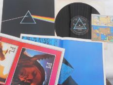 Pink Floyd - Dark side of the Moon UK Record. Very early press SHVL 804. A-3 ROD B-2 GOR NM The