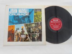 John Mayall ? Crusade UK 1st press LP record LK 4890 ARL 7995-1A and ARL 7996-1A N/M The vinyl is in