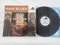 Raw Blues- Mayall, Clapton. UK Record LP SCL 1220 ZAL 7561-1W and 7562-2W N/M The vinyl is in near